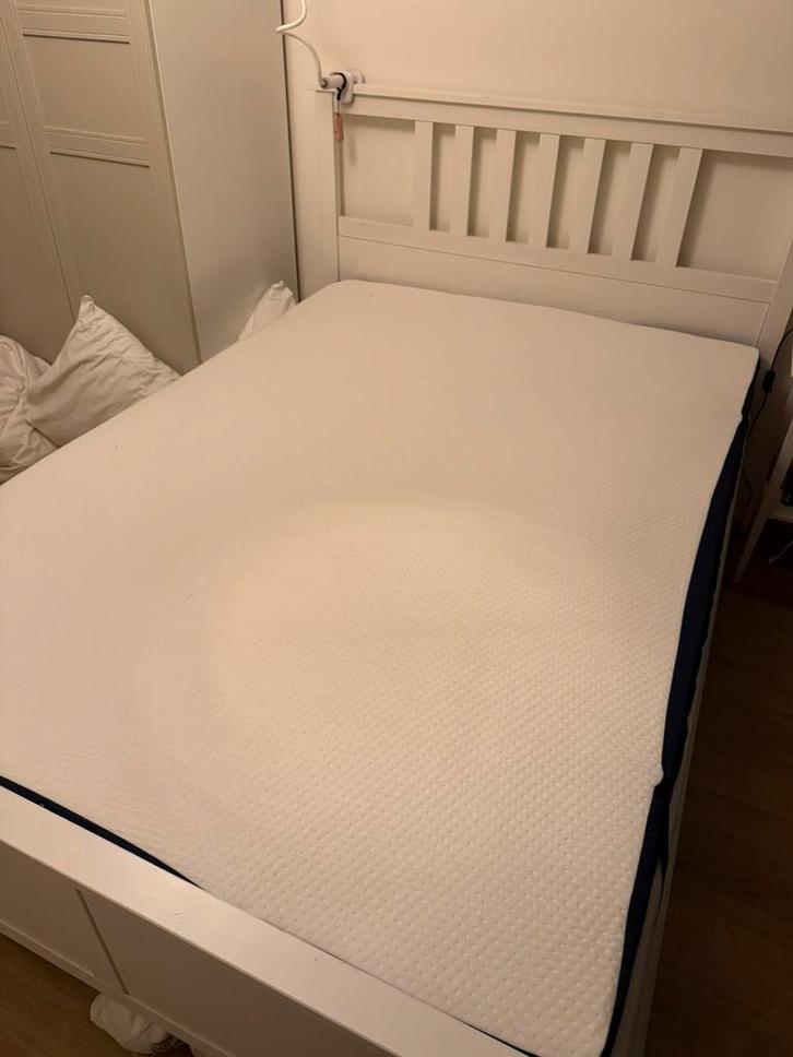 Matt sleeps matras + topper 140x200, Huis en Inrichting, Slaapkamer | Matrassen en Bedbodems, Zo goed als nieuw, Matras, 140 cm