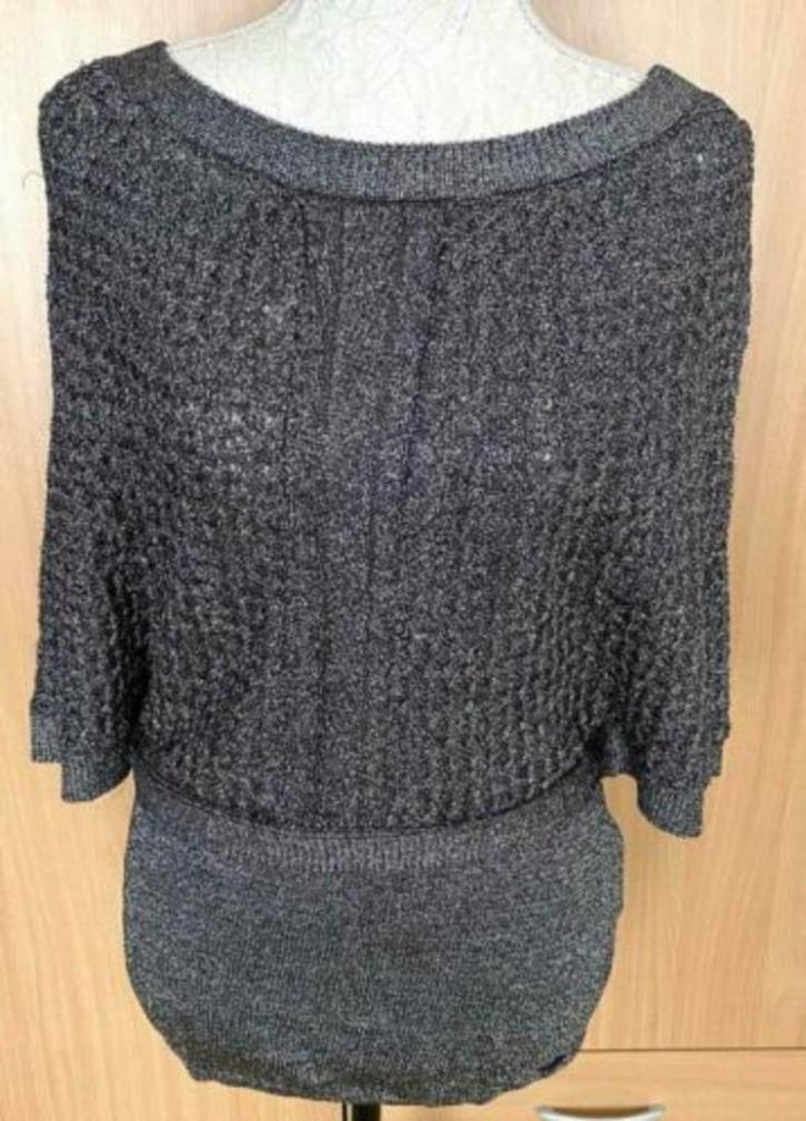 Object zilverkleurige top maat S, Kleding | Dames, Tops, Zo goed als nieuw, Maat 36 (S), Overige kleuren, Korte mouw, Ophalen of Verzenden