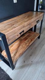 Sitetable mango, Huis en Inrichting, Ophalen, Zo goed als nieuw, 25 tot 50 cm, Rechthoekig