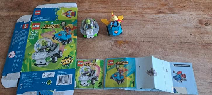 76094  DC super heroes mighty micros set lego, Kinderen en Baby's, Speelgoed | Duplo en Lego, Zo goed als nieuw, Ophalen of Verzenden