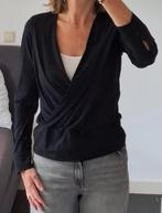 Overslag blouse Studio Anneloes maat M, Ophalen of Verzenden, Zo goed als nieuw, Blauw, Lange mouw