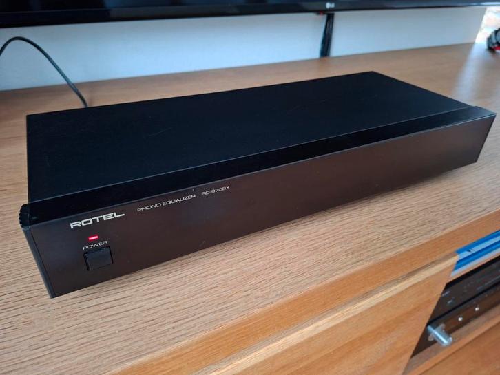 Rotel RQ-970BX Phono Voorversterker - Topconditie!, Audio, Tv en Foto, Versterkers en Receivers, Zo goed als nieuw, Stereo, Minder dan 60 watt