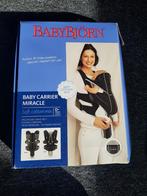 Baby Björn draagzak carrier miracle, Kinderen en Baby's, Babydragers en Draagdoeken, Draagzak, Buik, Baby Björn, Zo goed als nieuw