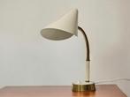 Tafellamp / bureaulamp wit, jaren 1950, Antiek en Kunst, Ophalen of Verzenden
