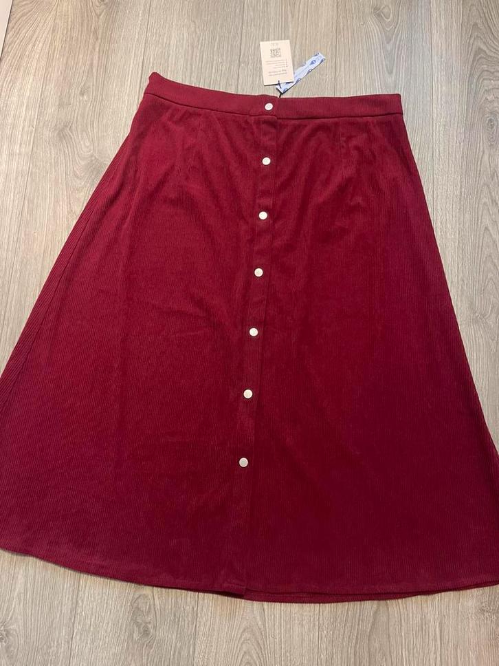 CIDER lange bordeauxrode stretch rok maat 46 nieuw, Kleding | Dames, Grote Maten, Zo goed als nieuw, Rok, Rood, Ophalen of Verzenden