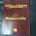 Advan.Dungeons&Dragons 2nd Ed-The Complete Book of Humanoids, Ophalen of Verzenden, Zo goed als nieuw, Overige soorten, Boek of Catalogus
