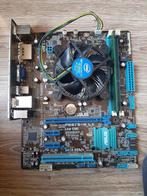 Asus moederbord incl processor, Ophalen, Gebruikt, DDR3, Micro-ATX