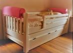 Kinderbed met logeerbed en valbeveiliging 90x200cm, Nieuw, 85 tot 100 cm, Ophalen, 180 cm of meer