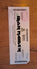 Concert kaartje van Iron Maiden uit 2007 in Sofia., Ophalen of Verzenden, Foto of Kaart