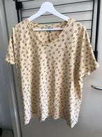 Zhenzi top t-shirt korte mouw geel hart hartjes 46/48 oto 67, Verzenden, Geel, Nieuw, Shirt of Top