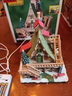 lemax kerst huisje, ski lodge, Diversen, Kerst, Ophalen, Gebruikt