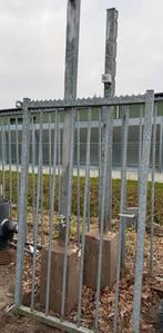 Spijlen Looppoort compleet, Ophalen, IJzer