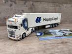 TEKNO SCANIA  CONTAINER TRAILER +  REEFER SNEEPELS, Ophalen of Verzenden, Nieuw, Bus of Vrachtwagen, Tekno