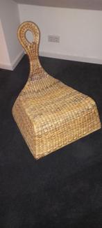 IKEA schommelstoel, Ophalen, Gebruikt, Bruin, Riet of Rotan