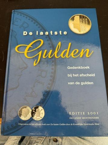 De Laatste Gulden – complete muntenset + gedenkboek (2001) beschikbaar voor biedingen