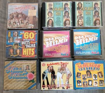 Partij cd's schlager,duits, volksmuziek beschikbaar voor biedingen