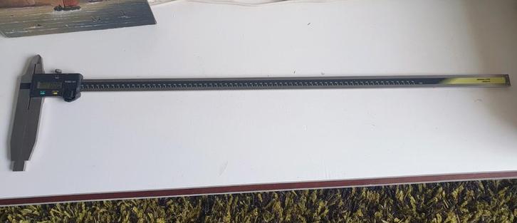 Mitutoyo Digimatic 750mm digitale Schuifmaat, Doe-het-zelf en Verbouw, Meetapparatuur, Gebruikt, Afstand, Ophalen of Verzenden