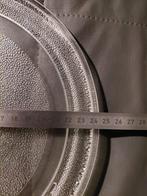 Magnetron draaiplateau glas 24,5 cm, Ophalen of Verzenden, Gebruikt