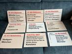 Koersborden DB Fernverkehr, Verzamelen, Spoorwegen en Tramwegen, Ophalen of Verzenden, Gebruikt, Trein, Overige typen