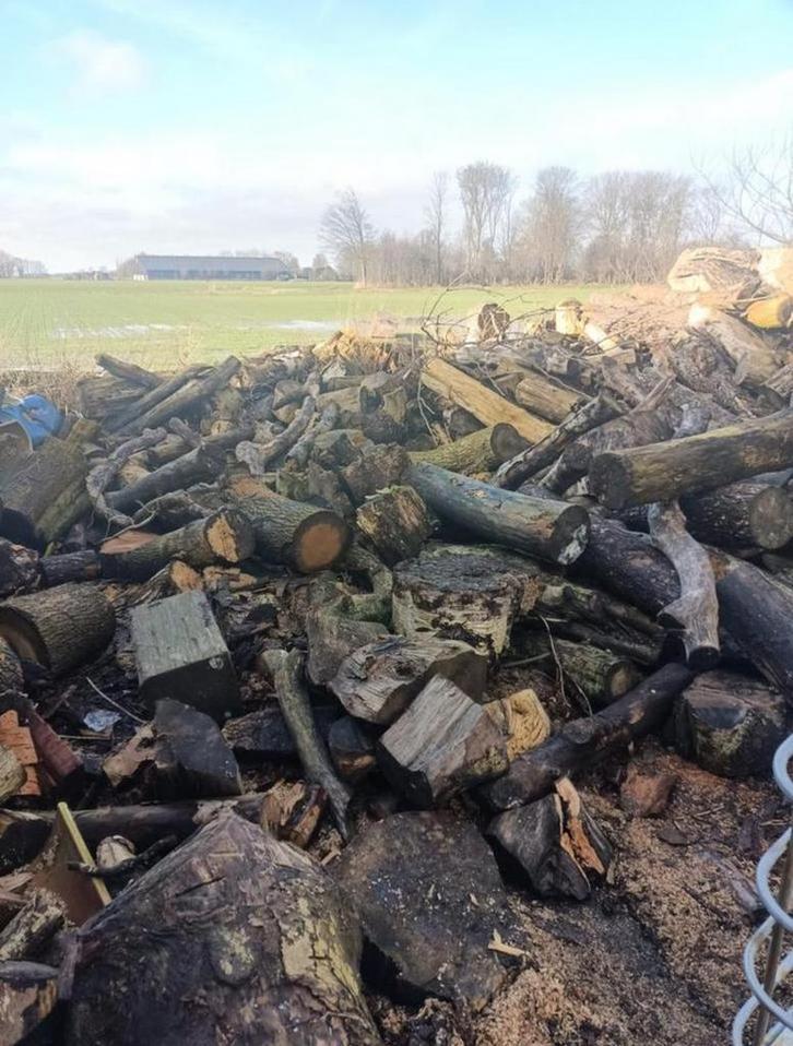 Haardhout / Stamhout - ca. 25kuub, Tuin en Terras, Haardhout, Stammen, Overige houtsoorten, 6 m³ of meer, Ophalen