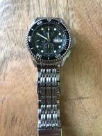 bulova heren horloge automaat zeer mooi klokje zie foto,s !!, Staal, Staal, Polshorloge, Zo goed als nieuw