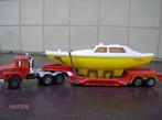 Majorette Scania truck +oplegger met boot 1/60 Kerian Nice, Ophalen of Verzenden, Gebruikt, Auto's