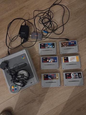Super Nintendo (SNES) met spellen beschikbaar voor biedingen