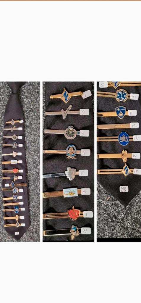 Manchetknopen dasspeltjes dasspeld oa. Politie Brandweer Boa, Sieraden, Tassen en Uiterlijk, Manchetknopen, Ophalen of Verzenden