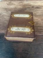 Antiek leren foto  album, Ophalen of Verzenden