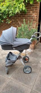 Kinderwagen stokke xplory 3 met wieg en autostoel, Ophalen, Gebruikt, Overige merken