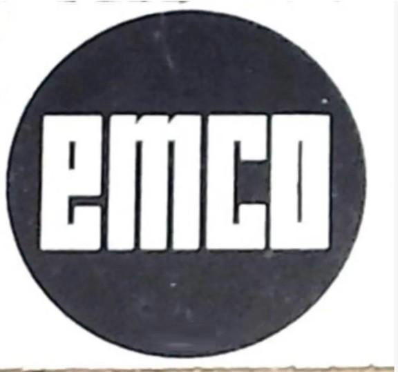 Emco Machine plaatjes. Metaal. draaibanken onderdelen, Hobby en Vrije tijd, Knutselen, Gereedschap of Toebehoren, Ophalen of Verzenden
