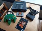 Nintendo 64  Donkey Kong 64 Pak in Perfecte Staat!, Ophalen of Verzenden, Zo goed als nieuw, Met 1 controller, Met geheugenkaart