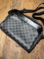Louis Vuitton Damier Graphite Dayton Reporter Bag, Ophalen of Verzenden, Gebruikt, Zwart, Leer