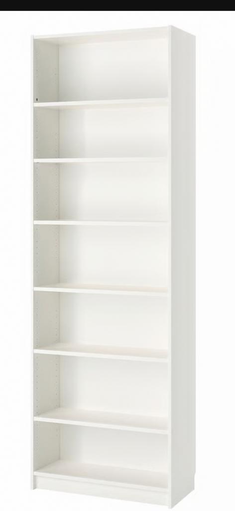 Boekenkast wit (IKEA Billy) €30,-, Huis en Inrichting, Kasten | Boekenkasten, Zo goed als nieuw, 50 tot 100 cm, 200 cm of meer