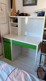Bureau ikea met opzetstuk, Huis en Inrichting, Bureaus, Ophalen, Gebruikt, Bureau
