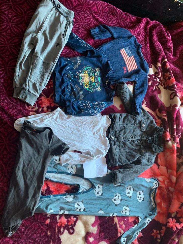 Jongenskleding Maat 74-80, Kinderen en Baby's, Babykleding | Baby-kledingpakketten, Gebruikt, Maat 80, Ophalen of Verzenden