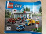 Lego city benzinestation garage wasstraat 2 in 1 60132, Kinderen en Baby's, Ophalen of Verzenden, Zo goed als nieuw, Complete set