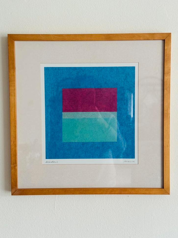 IKEA litho “Windows” (1999) – Amaina, Antiek en Kunst, Kunst | Litho's en Zeefdrukken, Ophalen