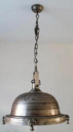 Stoere industriële hanglamp (diameter 50cm), Ophalen, Zo goed als nieuw, Metaal, Minder dan 50 cm