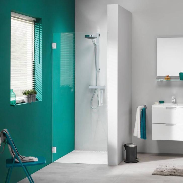 Nieuwe Sealskin glazen douchedeur, Huis en Inrichting, Badkamer | Complete badkamers, Nieuw, Ophalen