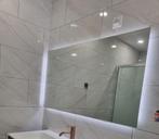 Balmani Giro Badkamerspiegel 150 x 65 cm, Ophalen, 100 tot 150 cm, Zo goed als nieuw, Minder dan 25 cm