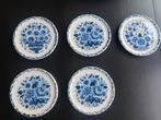 Delfts Blauwe Wandbordjes - Set van 5, Ophalen of Verzenden