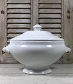 Witte soupière terrine van A. Pillivuyt Foëcy-Limoges France