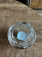 Waxinehouder kristal vorm Roos, Ophalen of Verzenden, Zo goed als nieuw, Overige materialen, Minder dan 25 cm