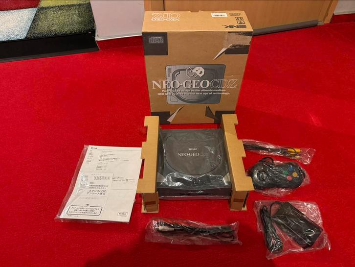 Neo Geo CDZ  Boxed CiB RAR Zo goed als Nieuw, Spelcomputers en Games, Spelcomputers | Overige, Zo goed als nieuw, Ophalen