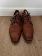 Van Lier Cognac maat 43., Kleding | Heren, Schoenen, Bruin, Ophalen of Verzenden, Gedragen, Veterschoenen