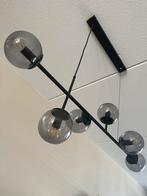 Moderne hanglamp met glazen bollen, Huis en Inrichting, Lampen | Hanglampen, Ophalen, 75 cm of meer, Modern, Glas