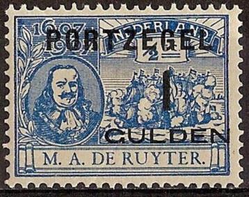 Nederland Port 43 ongebruikt Michiel de Ruyter 1907 beschikbaar voor biedingen