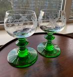 Twee Roemer wijnglazen, Ophalen of Verzenden, Zo goed als nieuw, Overige typen