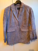 Leren blazer, Ophalen of Verzenden, Zo goed als nieuw, Maat 42/44 (L), Zwart